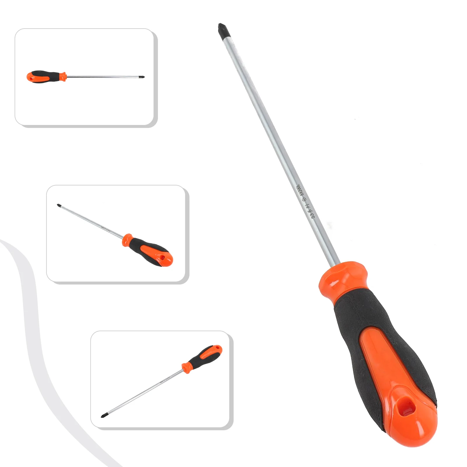 Magnetic Head Screwdriver, 8Inch Long Slotted Cross, Rubber Handle, Hardness & Durability, Suitable for Hard to Reach Areas
Magnetic Head Screwdriver, 8Inch Long Slotted Cross, Rubber Handle, Hardness & Durability, Suitable for Hard to Reach Areas