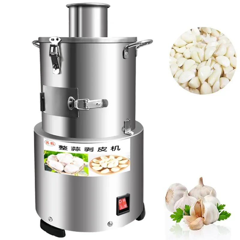 

Electric Garlic Peeler Machine Peeling Stainless Steel Commercial for Home Grain Separator Automatic Control 110/220V