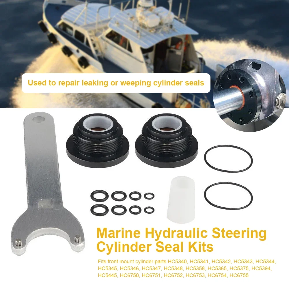 

Комплект уплотнений цилиндра гидравлического рулевого управления HC5365 с передним креплением для лодки с штифтовым ключом для SeaStar HC5341 HC5342 HC5345 автомобильные аксессуары