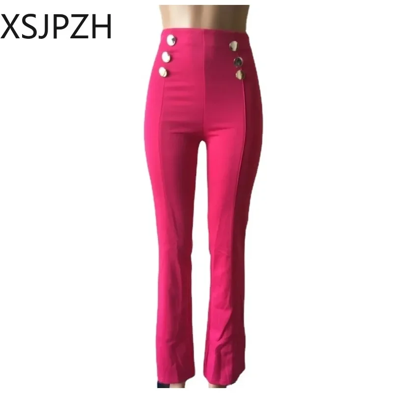 2023 Summer Autumn New Clothes Solid Elegant Female Women's Flared Wide Leg Pants High Waist OL Ladies Career Long Trousers
2023 Summer Autumn New Clothes Solid Elegant Female Women's Flared Wide Leg Pants High Waist OL Ladies Career Long Trousers