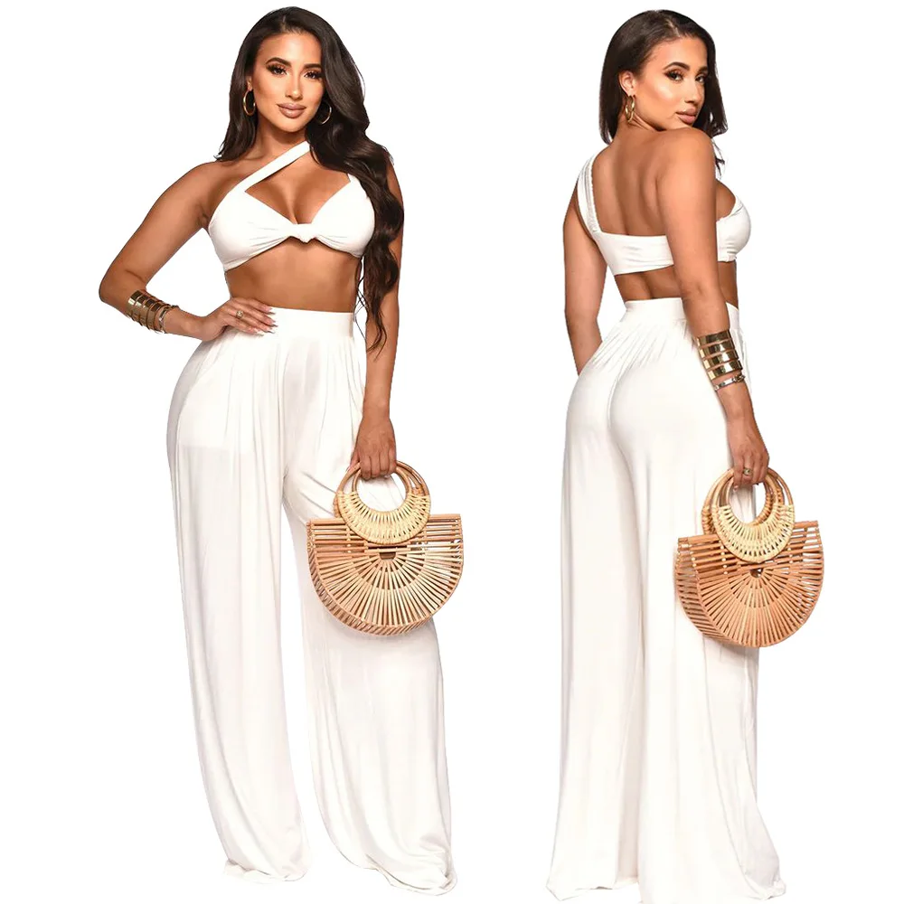 two piece set women outfits summer 2 piece set club outfits for women pants sets crop top summer clothes woman 2022 wholesale 
two piece set women outfits summer 2 piece set club outfits for women pants sets crop top summer clothes woman 2022 wholesale
