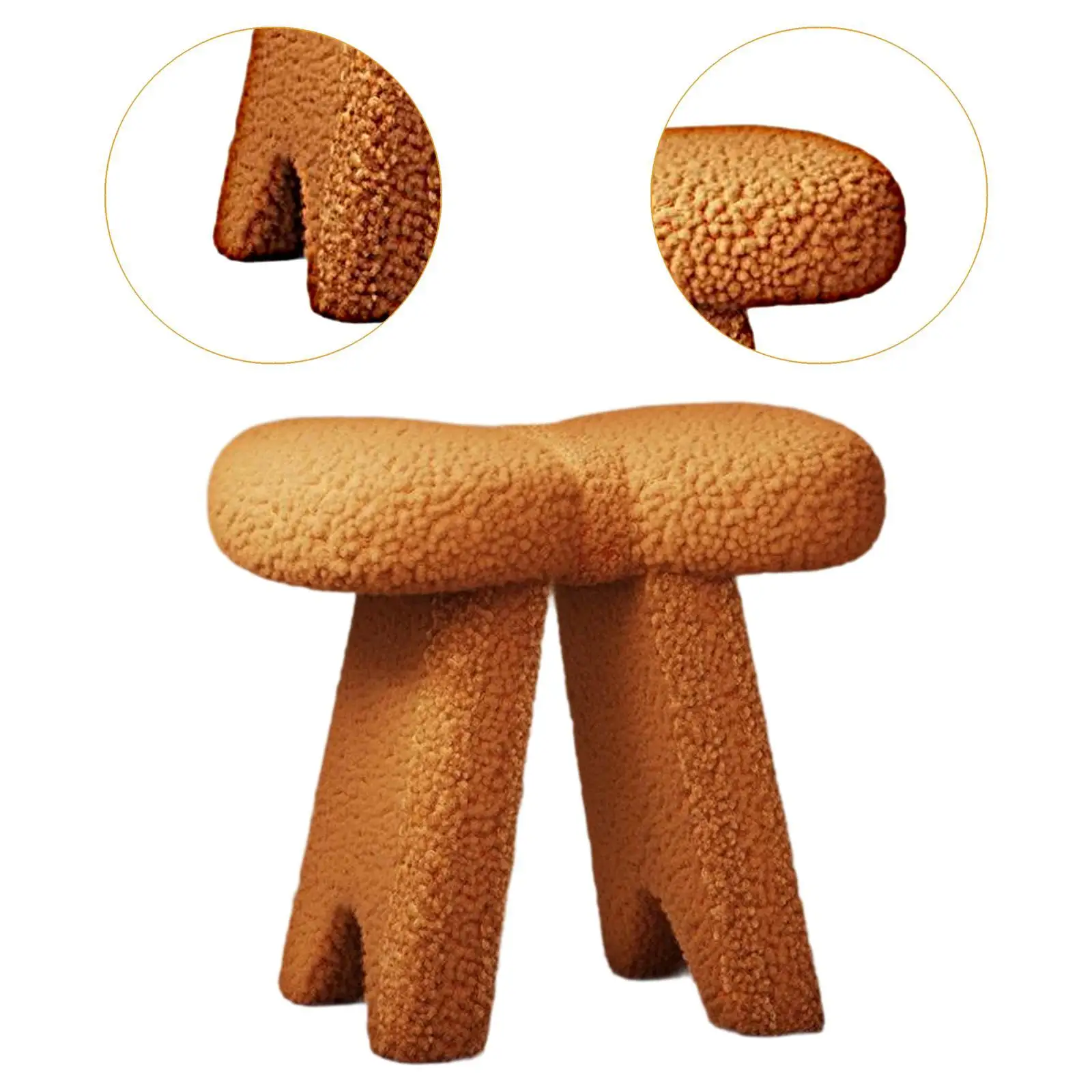 Makeup Vanity Stool Decorative Seating Dressing Stool Upholstered Fashion Footrest Makeup Stool Modern for Bedroom Furniture Makeup Vanity Stool Decorative Seating Dressing Stool Upholstered Fashion Footrest Makeup Stool Modern for Bedroom Furniture