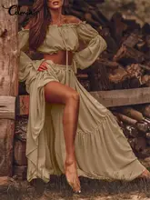 Celmia Ruffled Beach Short Tops and Pleated Maxi Skirt Sets Holiday Elegant Lady 2022 Fashion Casual Sets Two-piece Dress Sets
Celmia Ruffled Beach Short Tops and Pleated Maxi Skirt Sets Holiday Elegant Lady 2022 Fashion Casual Sets Two-piece Dress Sets