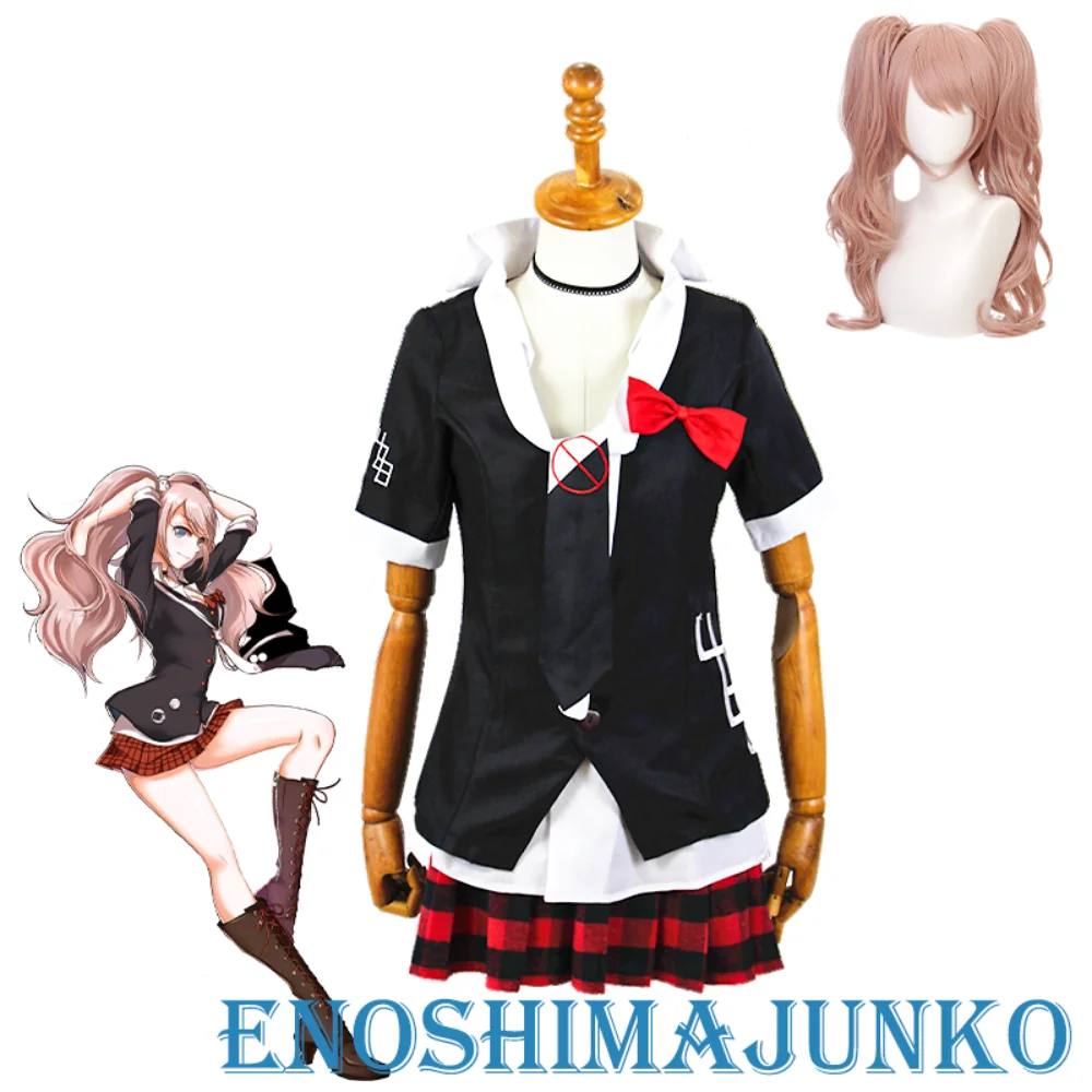 Danganronpa Cosplay Enoshima Junko Cosplay Costumes Halloween Costume Anime Uniform Set Cute School Uniform
Danganronpa Cosplay Enoshima Junko Cosplay Costumes Halloween Costume Anime Uniform Set Cute School Uniform