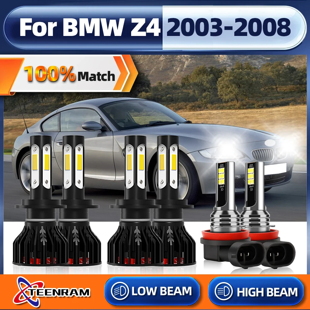 H7 LED Headlight Bulbs 6000K Canbus Car Lights 360W 60000LM Turbo Auto Headlamps For BMW Z4 2003 2004 2005 2006 2007 2008
H7 LED Headlight Bulbs 6000K Canbus Car Lights 360W 60000LM Turbo Auto Headlamps For BMW Z4 2003 2004 2005 2006 2007 2008