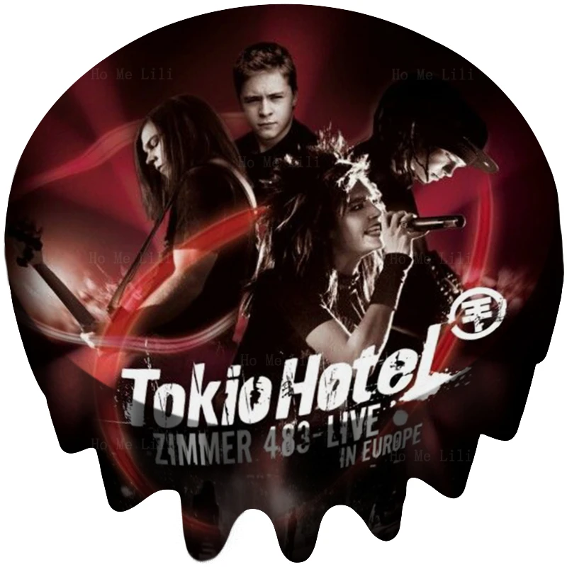 Немецкая поп-группа Токио отель Kiss Group рок-н-ролл тату Ангел рок-гитара полиэстер круглая скатерть
Немецкая поп-группа Токио отель Kiss Group рок-н-ролл тату Ангел рок-гитара полиэстер круглая скатерть
