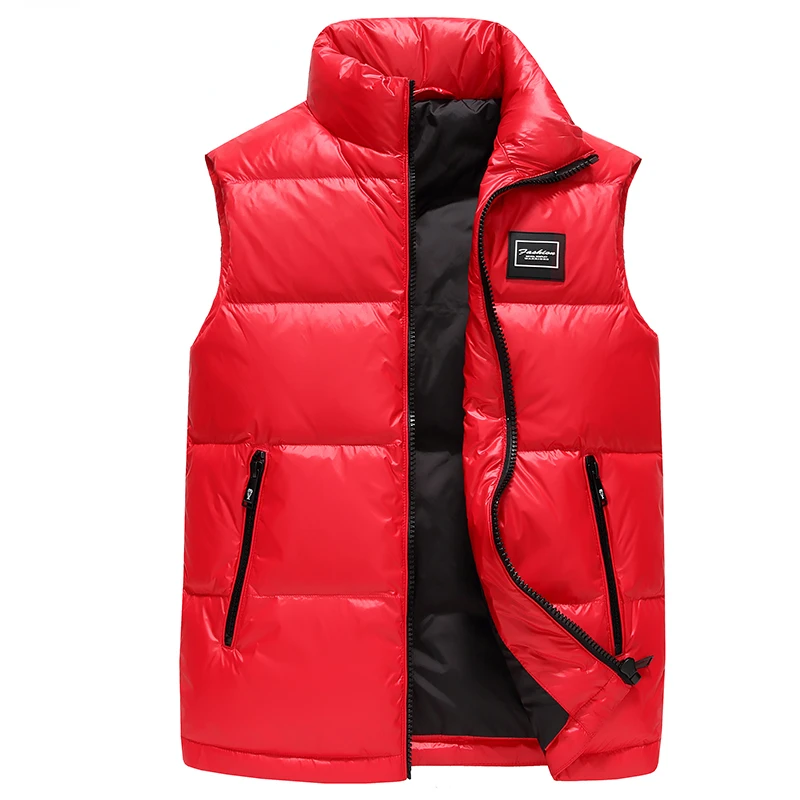 High Quality Trend Men Clothing Down Vest Men's Winter 2022 New Casual Vest Solid Colour Down Jacket Stand-up Collar Men's Vest
High Quality Trend Men Clothing Down Vest Men's Winter 2022 New Casual Vest Solid Colour Down Jacket Stand-up Collar Men's Vest
