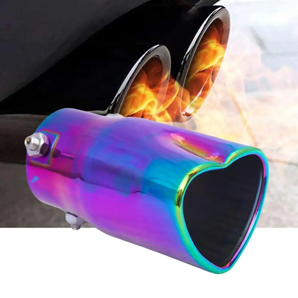 Car Exhaust Tip Wear-resistant Fine Workmanship Stainless Steel Heart Shaped Universal Car Exhaust Muffler for ATV
Car Exhaust Tip Wear-resistant Fine Workmanship Stainless Steel Heart Shaped Universal Car Exhaust Muffler for ATV