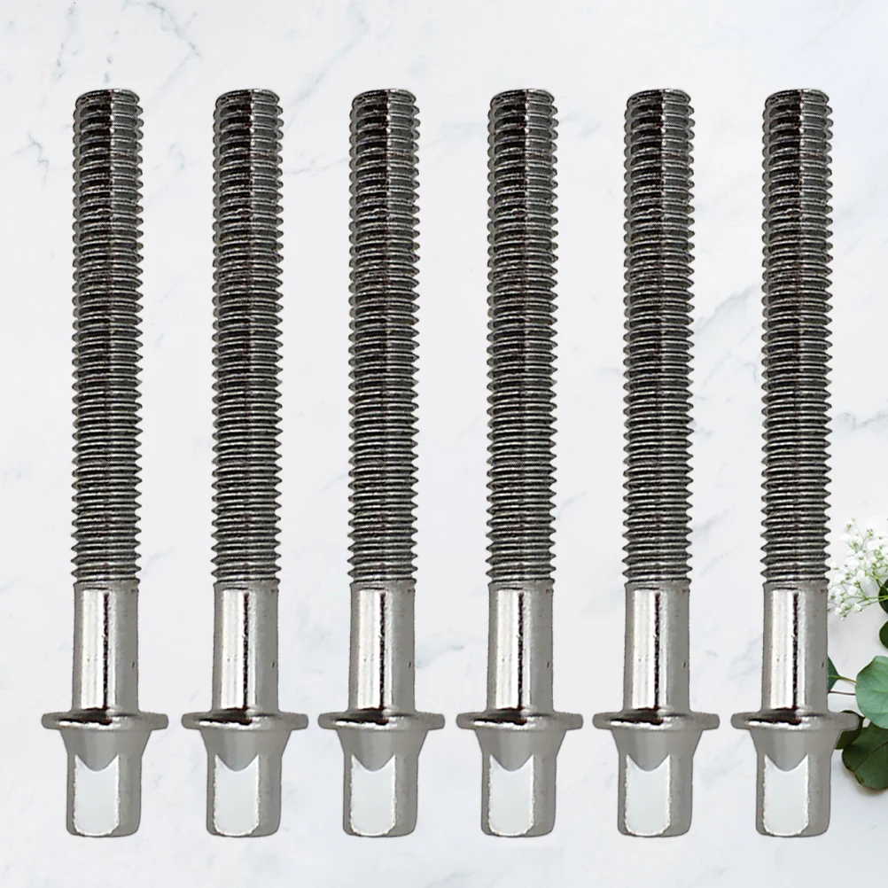 6Pcs Metal Durable Drum Fastener Mounting Short Screws with Washers for Drum Lugs(Silver)
6Pcs Metal Durable Drum Fastener Mounting Short Screws with Washers for Drum Lugs(Silver)