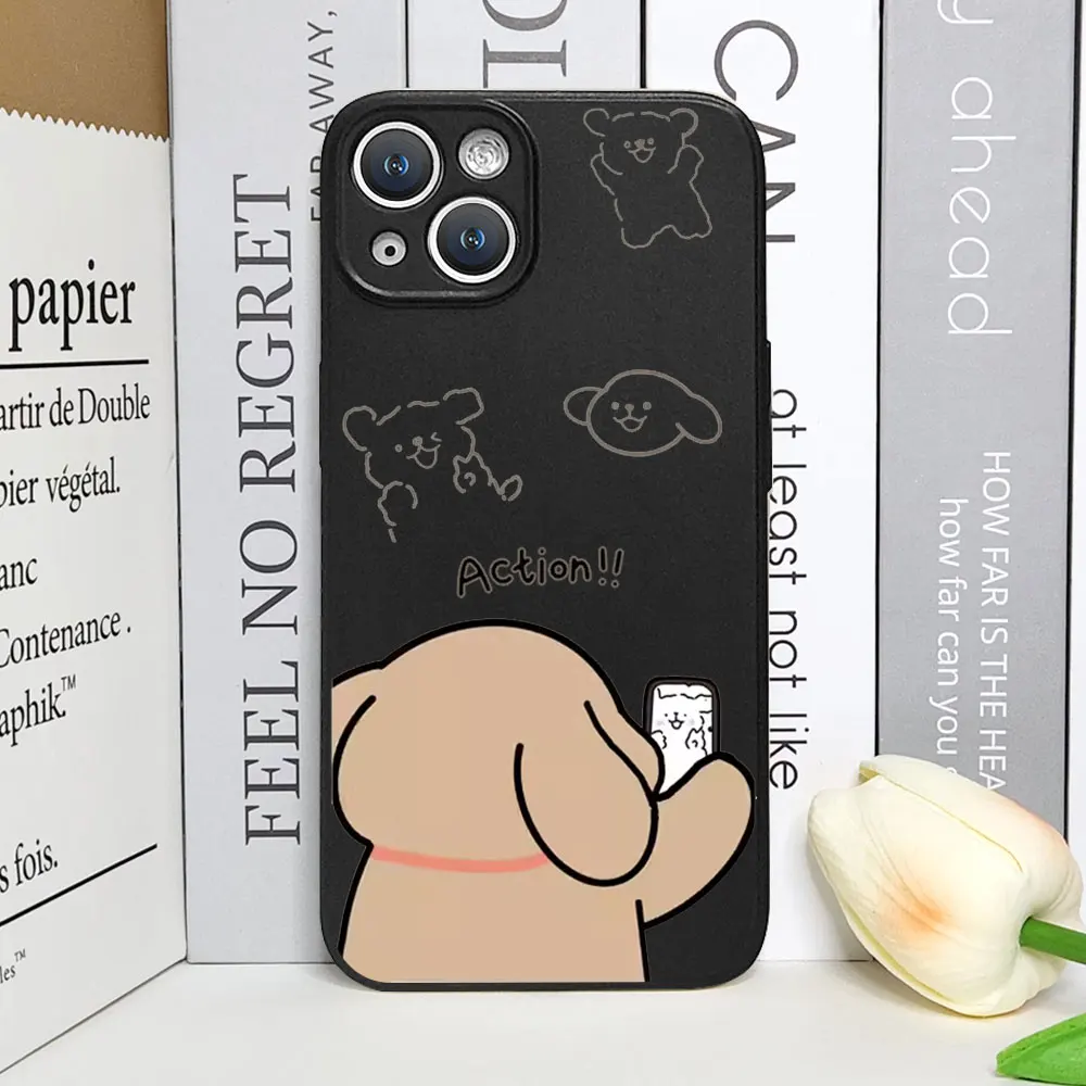Funny Animal Dog Couple Phone Case for IPhone 11 12 13 14 15 16 Pro Max Mini 7 8 Plus X XS MAX SE2 Soft Cover Paired Fundas Skin Funny Animal Dog Couple Phone Case for IPhone 11 12 13 14 15 16 Pro Max Mini 7 8 Plus X XS MAX SE2 Soft Cover Paired Fundas Skin