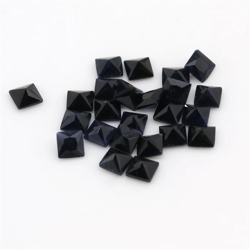 Factory Wholesale Price High quality Natural Loose Gemstone Jewelry Square Cut Black Sapphire
Factory Wholesale Price High quality Natural Loose Gemstone Jewelry Square Cut Black Sapphire