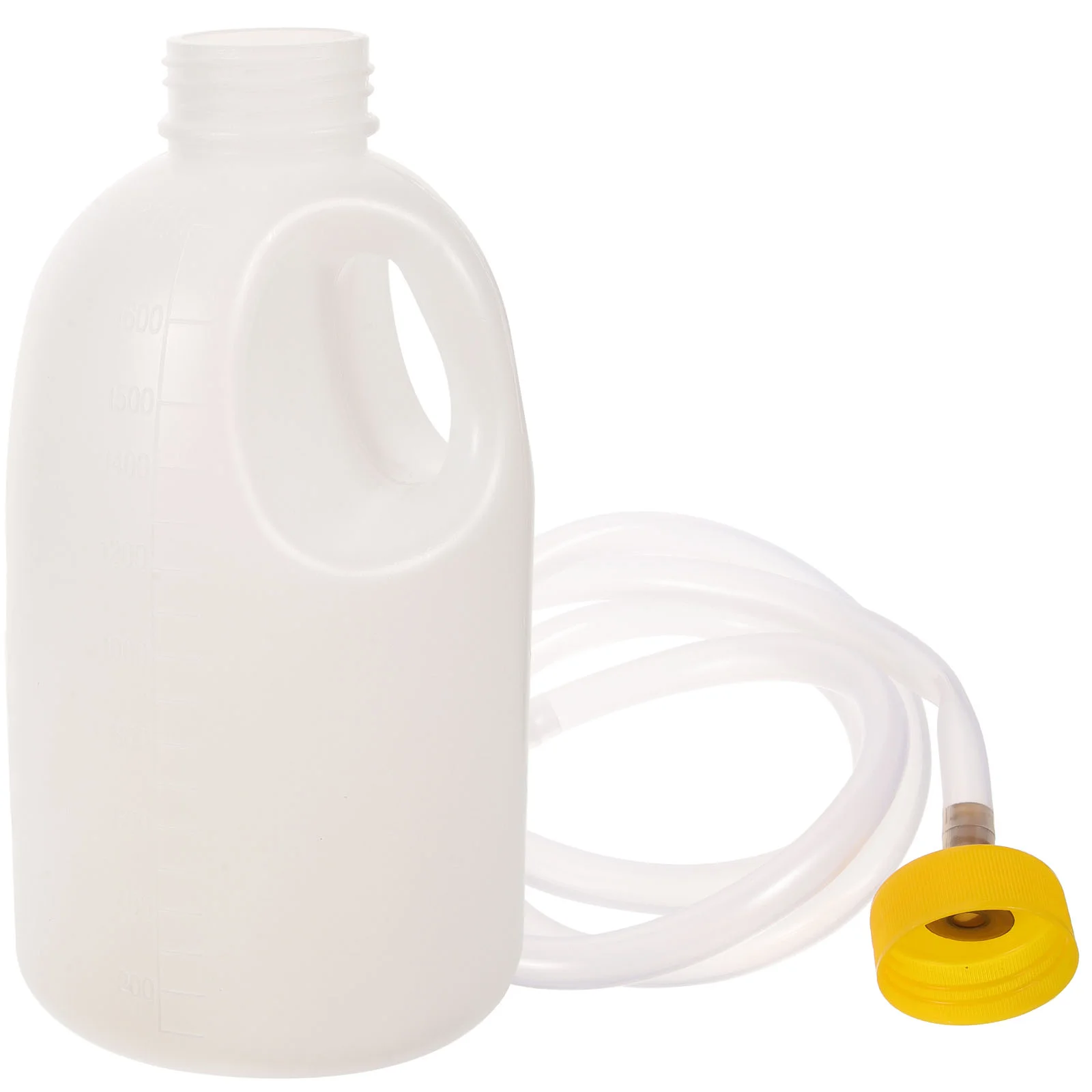 1 Set Plastic Urinal Jar Large Urinal Bottle Men Use Urinal Plastic Urinal Catheter Design Urinal Bottle for Men
1 Set Plastic Urinal Jar Large Urinal Bottle Men Use Urinal Plastic Urinal Catheter Design Urinal Bottle for Men