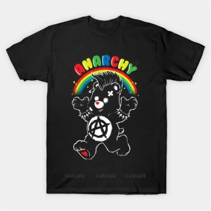 Adult tee tops teenager cotton tee-shirt Anarchy Bear T Shirt brand casual short sleeve for men Oversized mens summer tshirt
Adult tee tops teenager cotton tee-shirt Anarchy Bear T Shirt brand casual short sleeve for men Oversized mens summer tshirt
