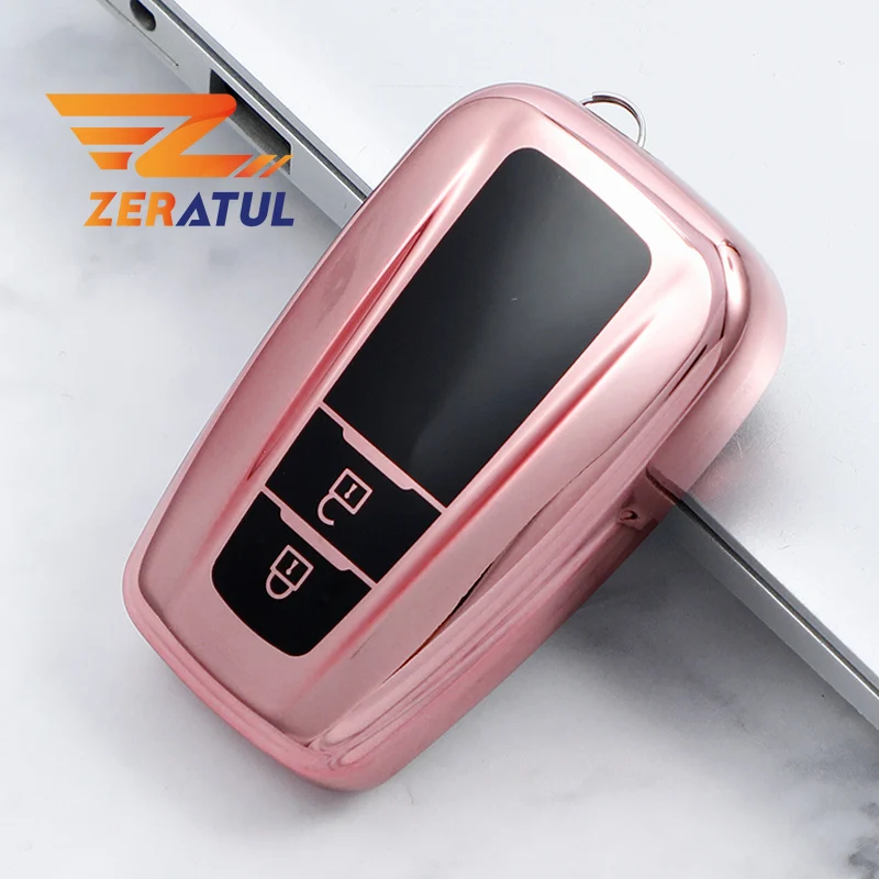 Fashion TPU Shell For Toyota Prius Camry Corolla CHR C-HR RAV4 Land Cruiser Prado Car Key Case Full Cover Accessories
Fashion TPU Shell For Toyota Prius Camry Corolla CHR C-HR RAV4 Land Cruiser Prado Car Key Case Full Cover Accessories