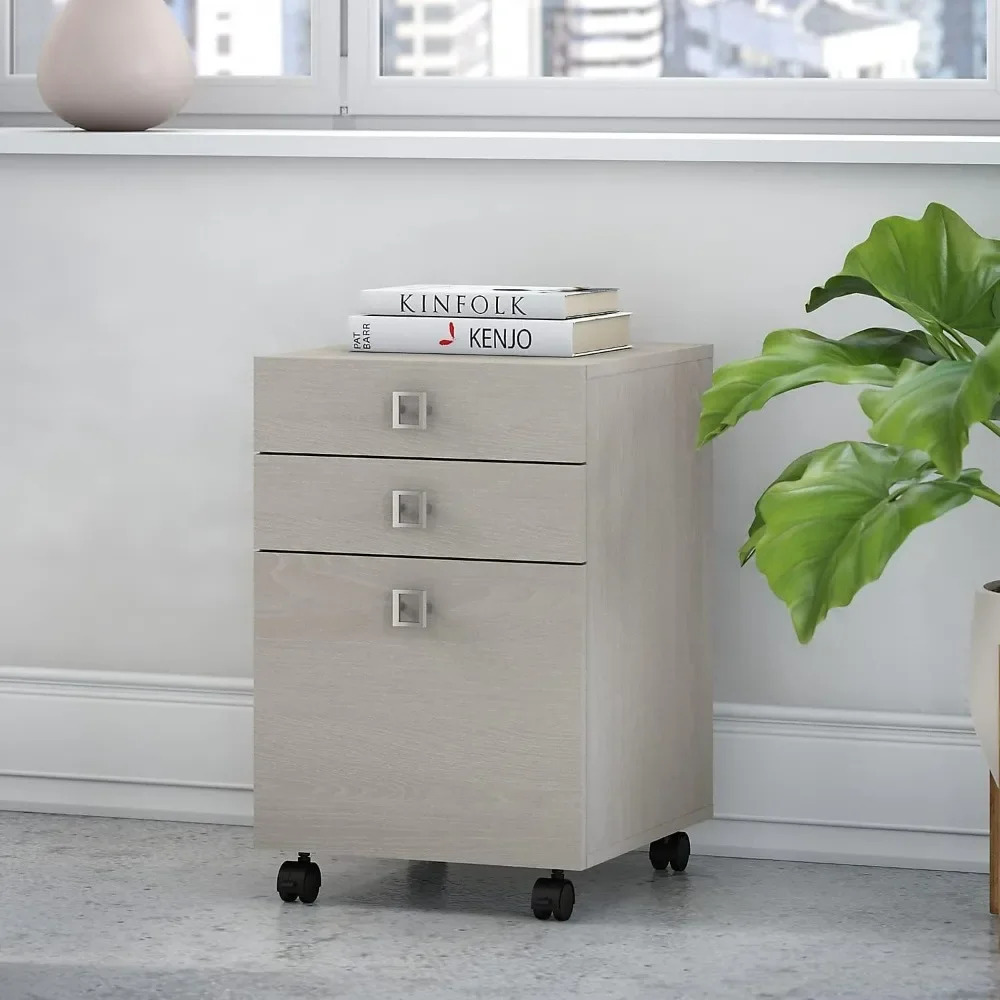 

Office By Kathy Ireland Drawer Mobile File Cabinet Gray Sand Furniture freight free