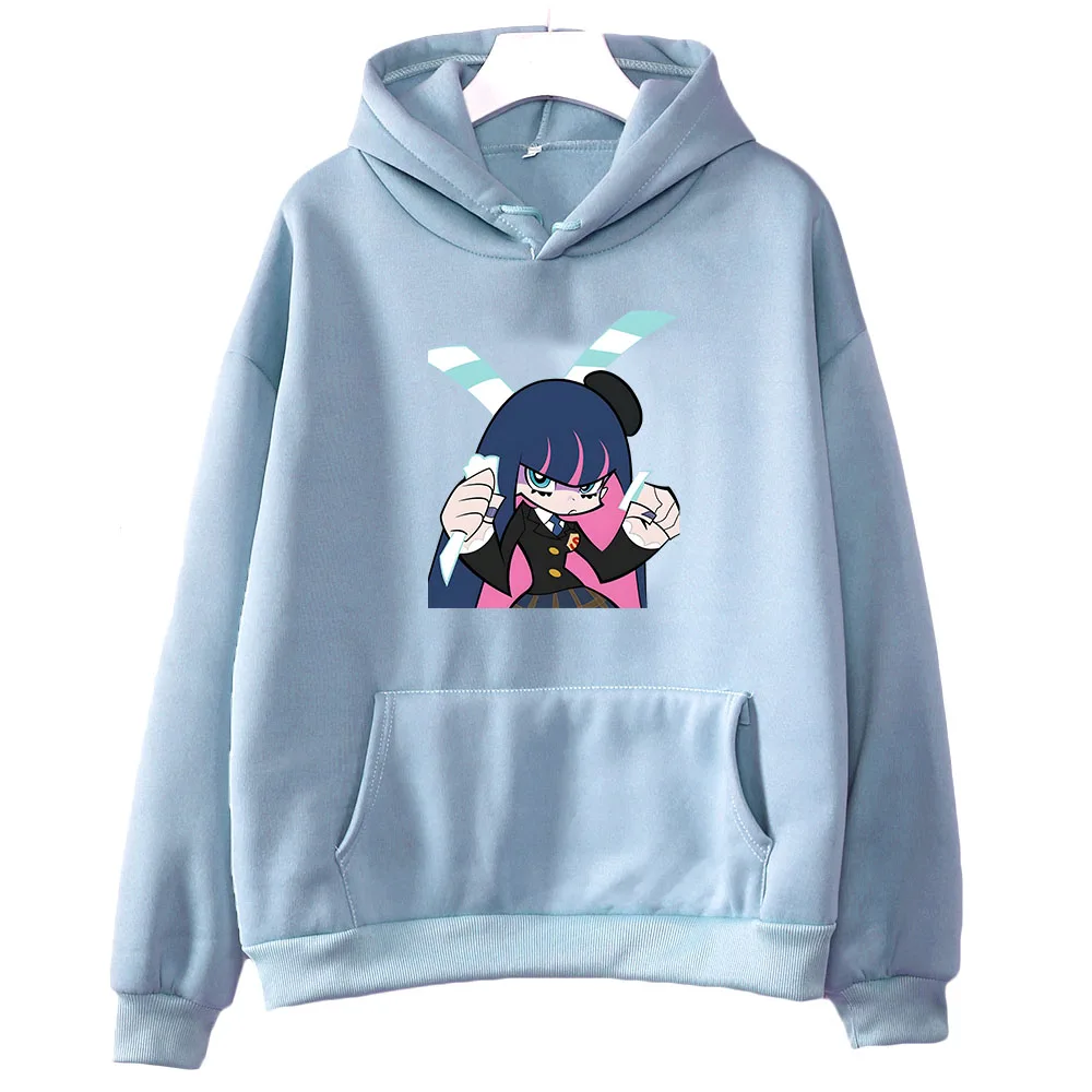 

Panty and Stocking Clothing Women/men Autumn/Winter Pullovers Fleece Long-sleeved Sweatshirt Fashion Hoodie Manga Graphic Hoody