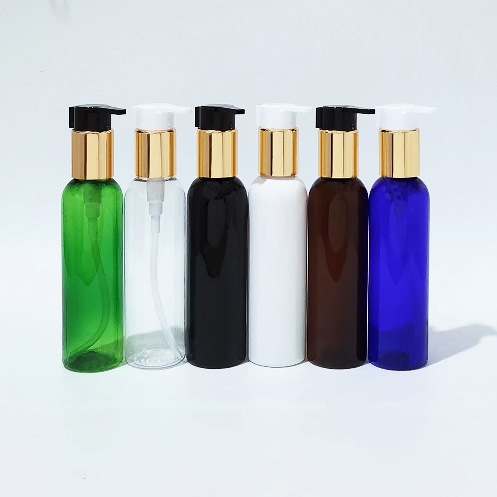 30pcs 150ml Empty Black White Clear PET Bottle With Gold Lotion Pump For Shampoo Shower Gel Cosmetic Container Packaging
30pcs 150ml Empty Black White Clear PET Bottle With Gold Lotion Pump For Shampoo Shower Gel Cosmetic Container Packaging