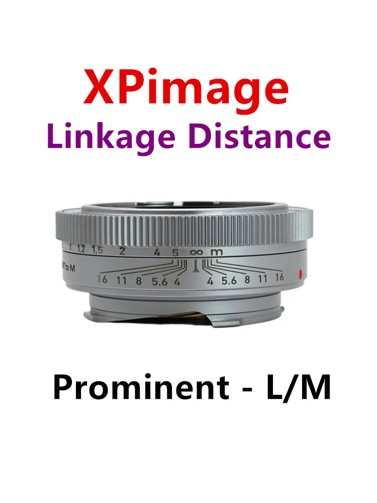 XPimage Adapter for Prominent50/1.5 Lens to Leica M Camera.Prominent-M M9P M10 M11 M240 Macular Linkage Focus Adapter ring
XPimage Adapter for Prominent50/1.5 Lens to Leica M Camera.Prominent-M M9P M10 M11 M240 Macular Linkage Focus Adapter ring