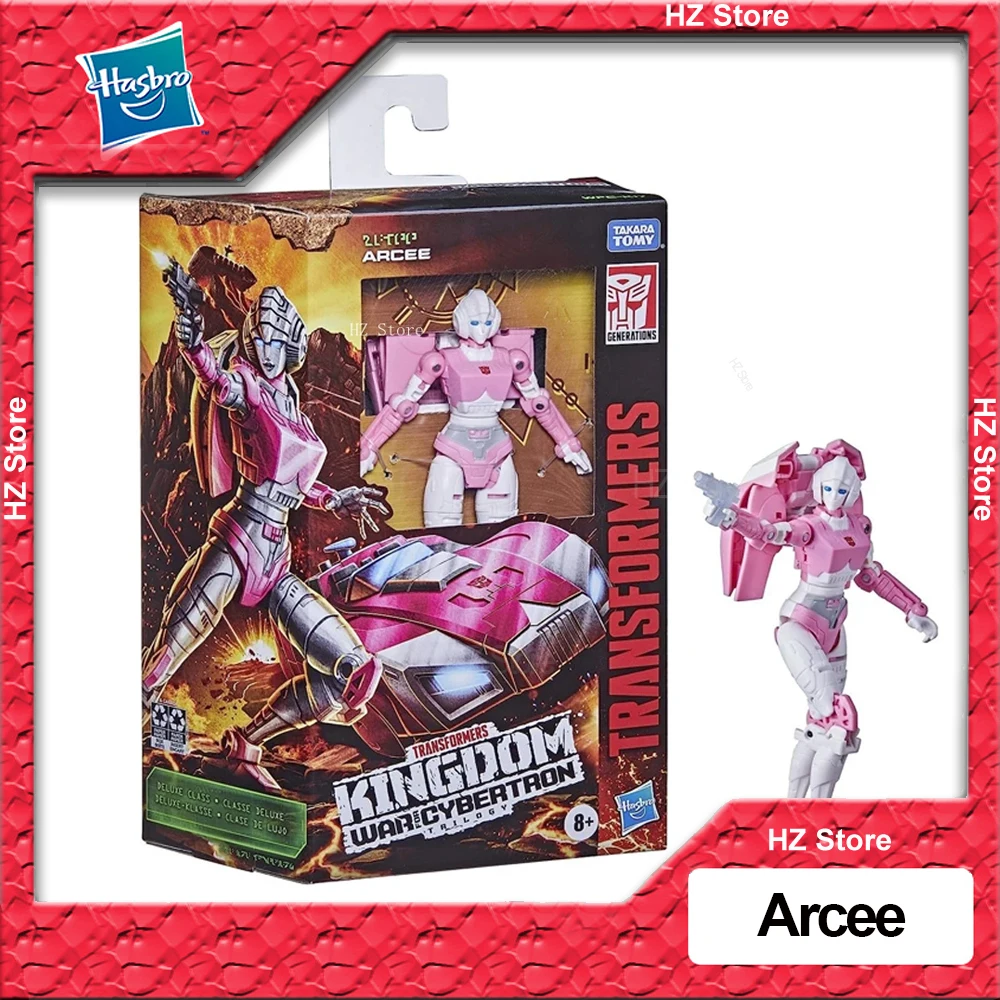 

Hasbro Transformers Toys Generations War for Cybertron: Kingdom Deluxe WFC-K17 Arcee 5.5-inch Action Figure F0676