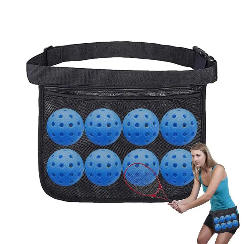 Ball Holder For Pickleball Mesh Hip Bag Carrier Travel Pocket Holding 8 Balls Tennis Ball Carrying Waist Bag With 8 Balls For
Ball Holder For Pickleball Mesh Hip Bag Carrier Travel Pocket Holding 8 Balls Tennis Ball Carrying Waist Bag With 8 Balls For