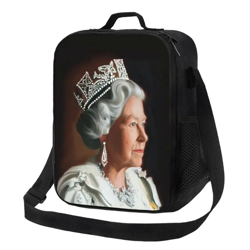 United Kingdom Queen Elizabeth II Insulated Lunch Bags Picnic England Royal Leakproof Cooler Thermal Lunch Box Women Children
United Kingdom Queen Elizabeth II Insulated Lunch Bags Picnic England Royal Leakproof Cooler Thermal Lunch Box Women Children