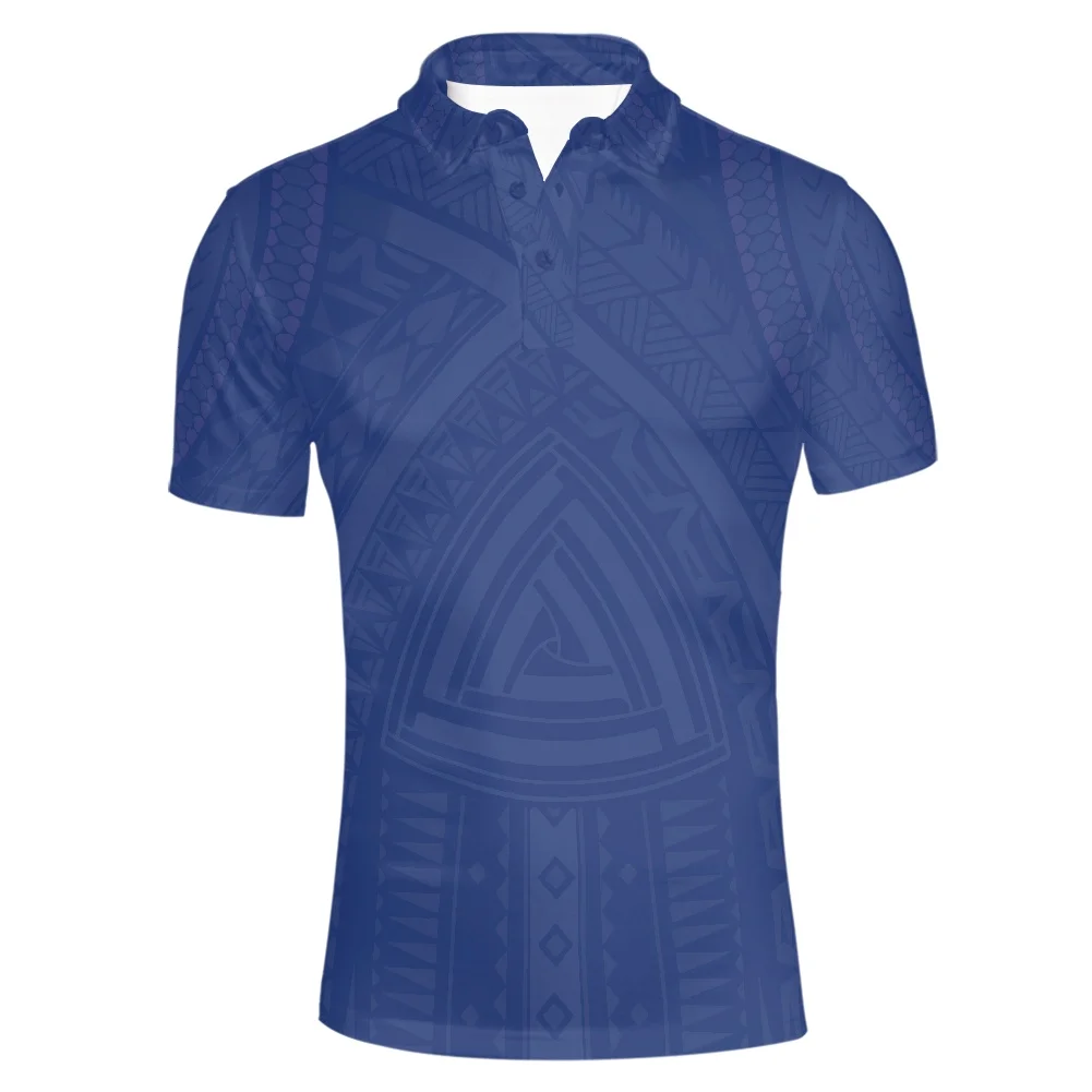 Diamond Blue Design Men's Polo Shirt Polynesian Traditional Tribal Print Shirt V Collar Short Sleeve Breathable Men's Shirts
Diamond Blue Design Men's Polo Shirt Polynesian Traditional Tribal Print Shirt V Collar Short Sleeve Breathable Men's Shirts
