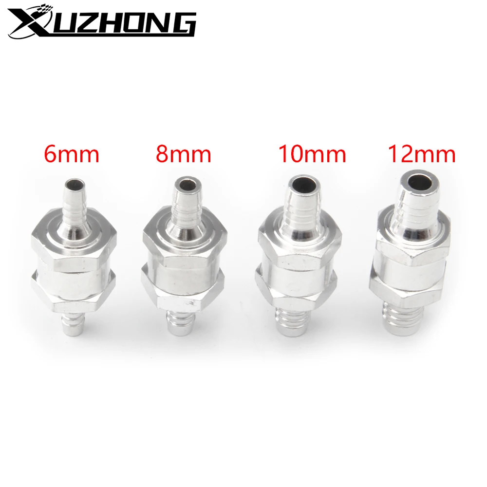 One Way Fuel Non Return Check Valve Petrol Diesel Aluminium Alloy For Carburettor Low Pressure Fuel Systems 6/8/10/12mm FP-1048
One Way Fuel Non Return Check Valve Petrol Diesel Aluminium Alloy For Carburettor Low Pressure Fuel Systems 6/8/10/12mm FP-1048