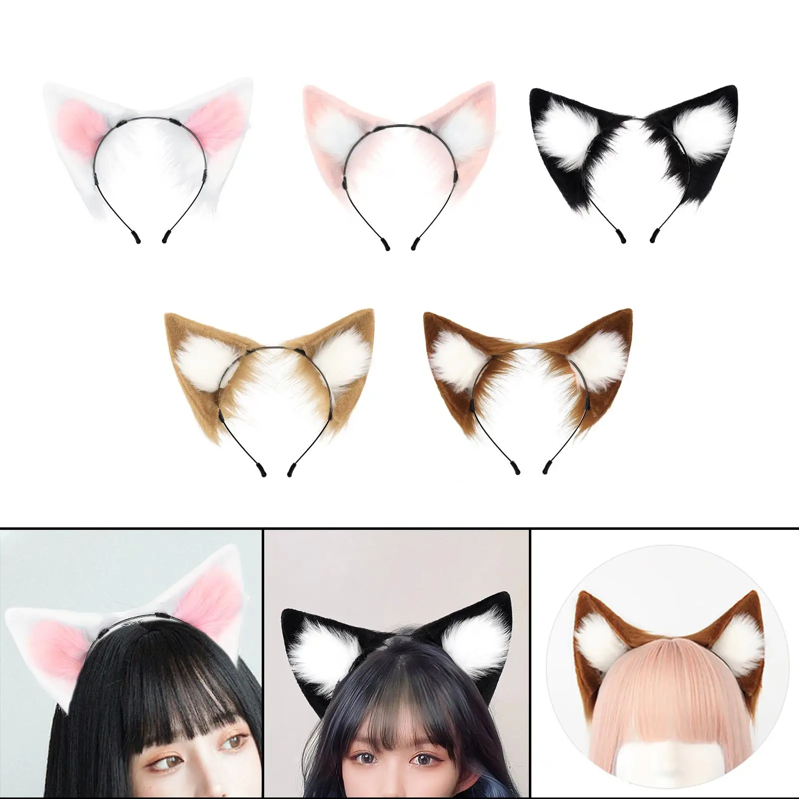 Ears Headband Adult Accessories Hairband Creative Plush Animal Headband for Kids Girls Birthday Party Decoration Daily wearing
Ears Headband Adult Accessories Hairband Creative Plush Animal Headband for Kids Girls Birthday Party Decoration Daily wearing