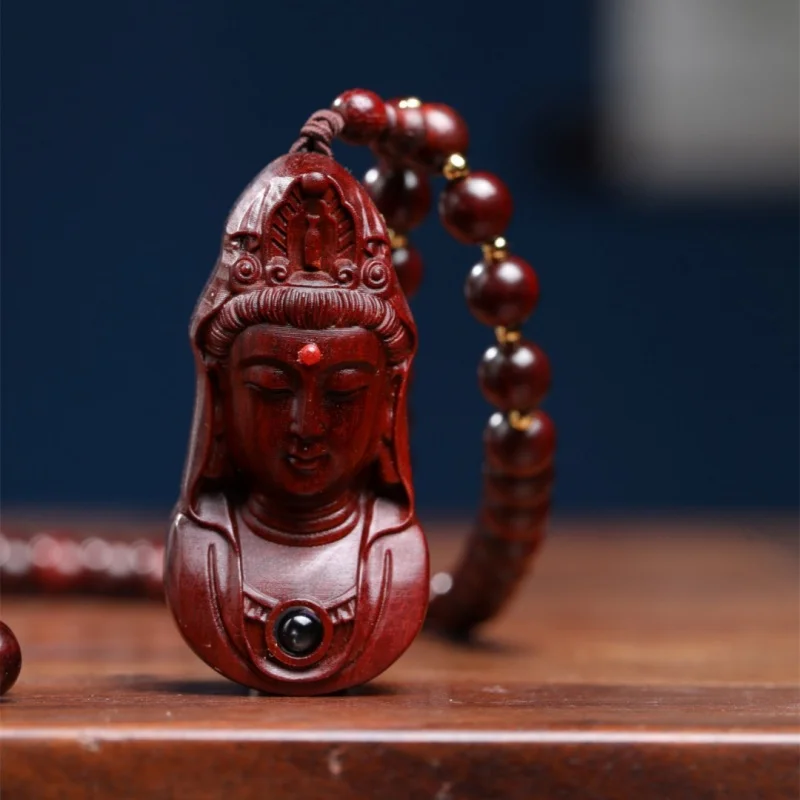 African Pterocarpus Santalinus 08 Creative Diy Accessories Projection Guanyin Handheld Bracelet
African Pterocarpus Santalinus 08 Creative Diy Accessories Projection Guanyin Handheld Bracelet