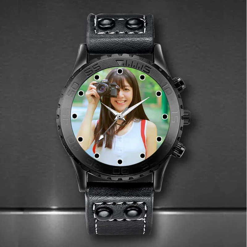 Men's Custom Logo Photo Quartz Watch Photo Printing Clock Picture Printing Watch Creative Unique Watches Creative DIY Wristwatch
Men's Custom Logo Photo Quartz Watch Photo Printing Clock Picture Printing Watch Creative Unique Watches Creative DIY Wristwatch