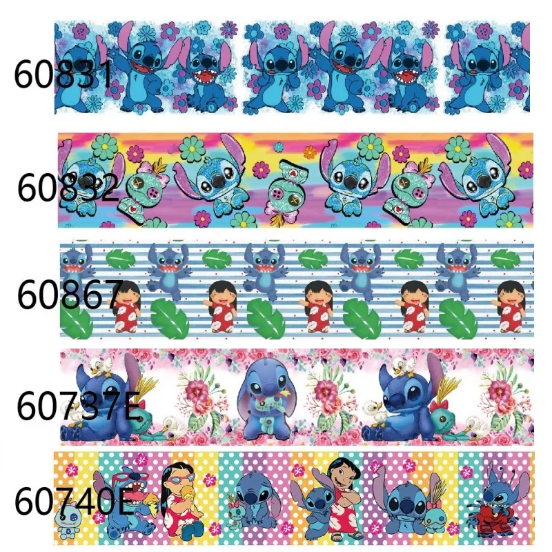 Disney 5 ярдов Лило и Ститч с цветочной тематикой, корсажная лента для Haribows, подарочная упаковка аксессуары для шитья
Disney 5 ярдов Лило и Ститч с цветочной тематикой, корсажная лента для Haribows, подарочная упаковка аксессуары для шитья