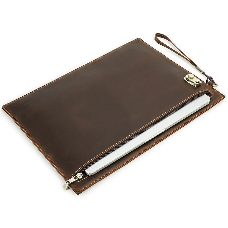 Leather Laptop Bag For The New Macbookpro14.2 First Layer Cowhide Laptop Liner Bag Password Lock Anti-theft Laptop Liner Sleeve
Leather Laptop Bag For The New Macbookpro14.2 First Layer Cowhide Laptop Liner Bag Password Lock Anti-theft Laptop Liner Sleeve