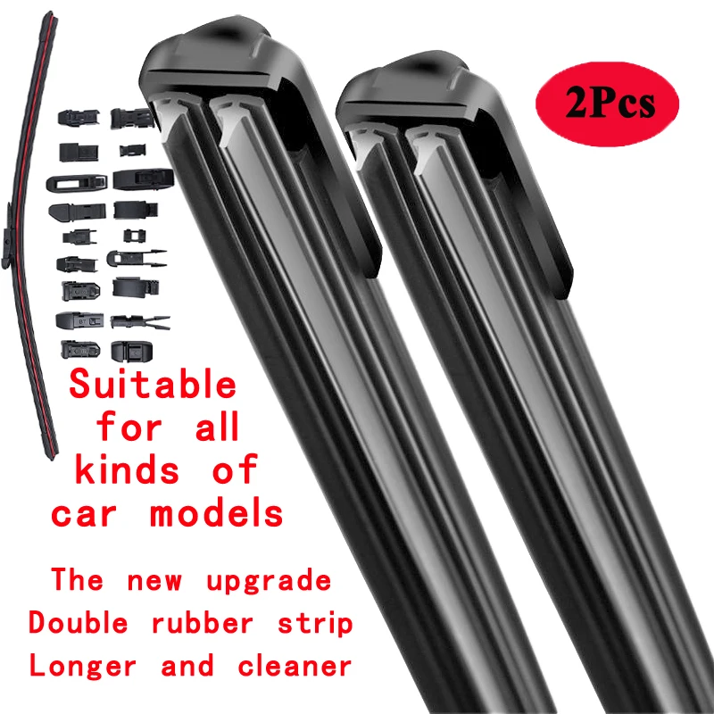 

For MG 5 EP Rowewe I5 Hatchback Sedan 2017 2018 2019 2020 2021 2022 Car Accessories Gadgets Double Rubber Wiper Blades