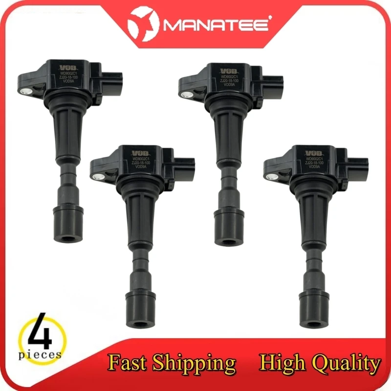 4 Pics Auto Ignition Coil for Mazda 2 3 1.3L 1.5L 1.6L 2007-2010 for Ford Fiesta B299 1.3L 1.5L 2008-2017 ZJ4918100 ZJ4918100A
4 Pics Auto Ignition Coil for Mazda 2 3 1.3L 1.5L 1.6L 2007-2010 for Ford Fiesta B299 1.3L 1.5L 2008-2017 ZJ4918100 ZJ4918100A