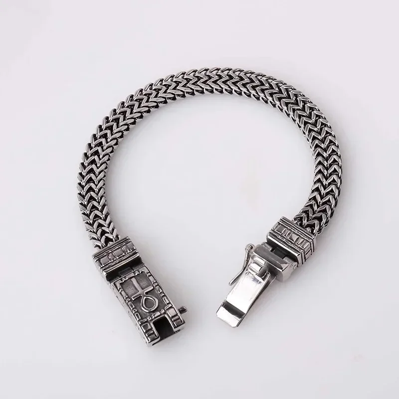 

Cuban Bracelet Men's High End and Unique Designer Retro and Minimalist Accessories Gift Jewelry Accessories