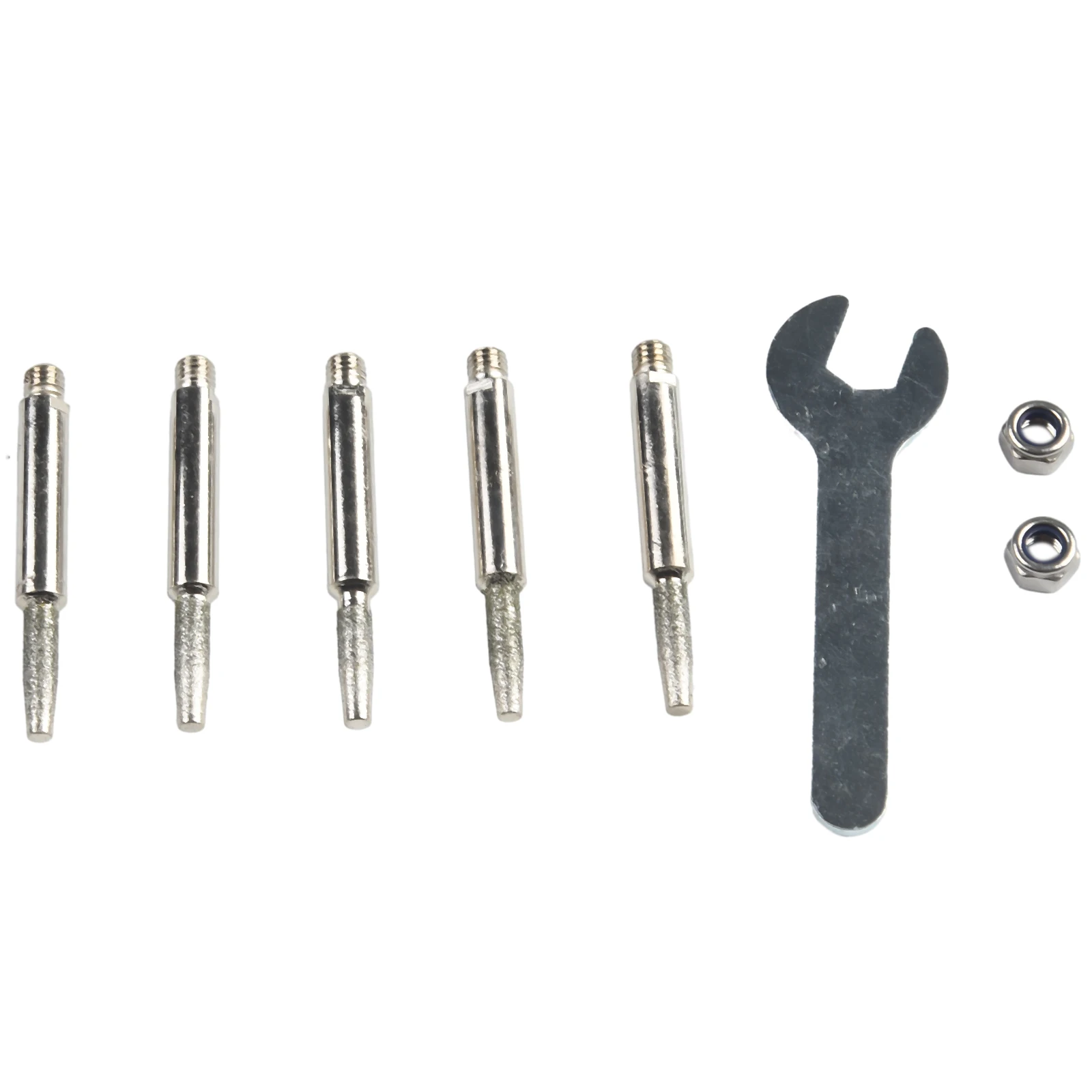8pcs 4.0mm/4.8mm/5.5mm Head Diamond Grinding Head Wrench Nut Set For Engraving Polishing Grinding Chainsaw Sharpener Parts
8pcs 4.0mm/4.8mm/5.5mm Head Diamond Grinding Head Wrench Nut Set For Engraving Polishing Grinding Chainsaw Sharpener Parts