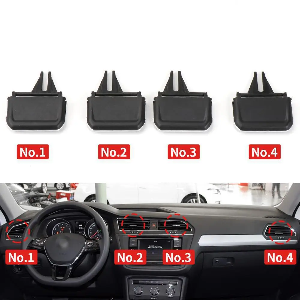 Car Front A/C Air Vent Outlet Tab Air Conditioning Leaf Adjust Clip Repair Kit for VW Tiguan 2017-2021 Car Styling 
Car Front A/C Air Vent Outlet Tab Air Conditioning Leaf Adjust Clip Repair Kit for VW Tiguan 2017-2021 Car Styling