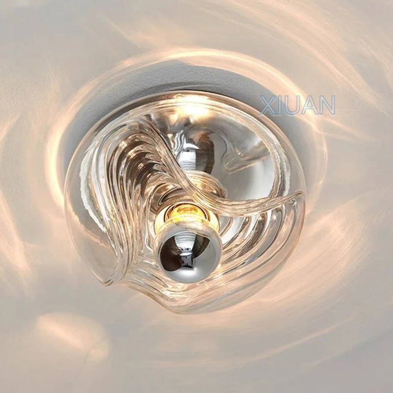 Bauhaus Ceiling Light with Water Ripple LED E27 Aisle Balcony Entrance Hallway Ceiling Lamps Modern Home Glass Pendant Lamp
Bauhaus Ceiling Light with Water Ripple LED E27 Aisle Balcony Entrance Hallway Ceiling Lamps Modern Home Glass Pendant Lamp