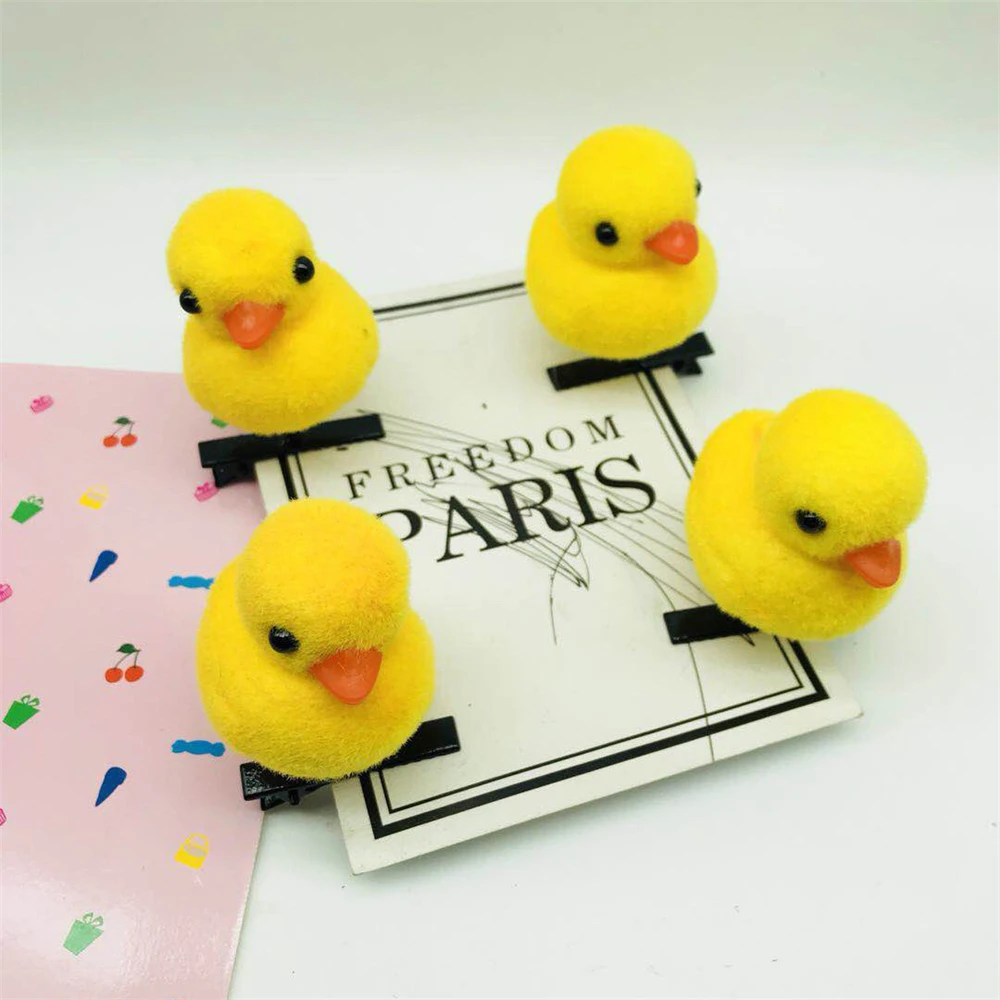 Sweet Duck Hairpin Eye-catching Novelty Hairpins Hair Accessories Must Have Not Harmful To Hair Gift Charming Cartoon Safety Sweet Duck Hairpin Eye-catching Novelty Hairpins Hair Accessories Must Have Not Harmful To Hair Gift Charming Cartoon Safety