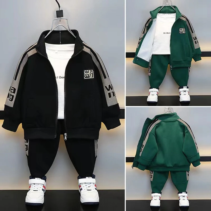 New Autumn Spring Kids Clothes Long Sleeve Cardigan Zipper+Pants 2PCS Baby Boys Casual Set 2-8 Years New Boutique Sport Outfit
New Autumn Spring Kids Clothes Long Sleeve Cardigan Zipper+Pants 2PCS Baby Boys Casual Set 2-8 Years New Boutique Sport Outfit
