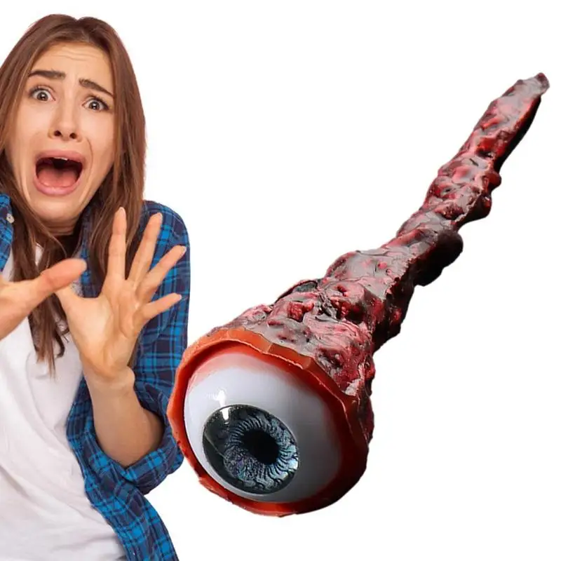 Halloween Eyeballs Dead Head Props Bloody Fake Ripped Out Eyeballs Soft Realistic Halloween Haunted Decoration Supplies
Halloween Eyeballs Dead Head Props Bloody Fake Ripped Out Eyeballs Soft Realistic Halloween Haunted Decoration Supplies