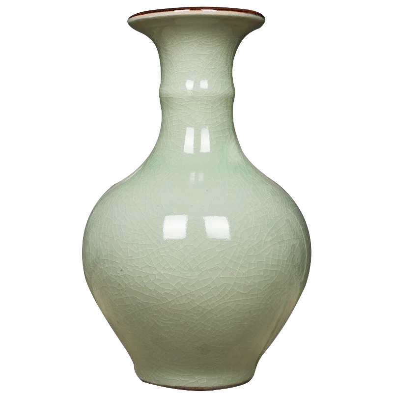 Ceramic Vase Decoration Antique Imitation Chinese Style Crackled Glaze Home Living Room Flower Arrangement Wine Cabinet Antique
Ceramic Vase Decoration Antique Imitation Chinese Style Crackled Glaze Home Living Room Flower Arrangement Wine Cabinet Antique