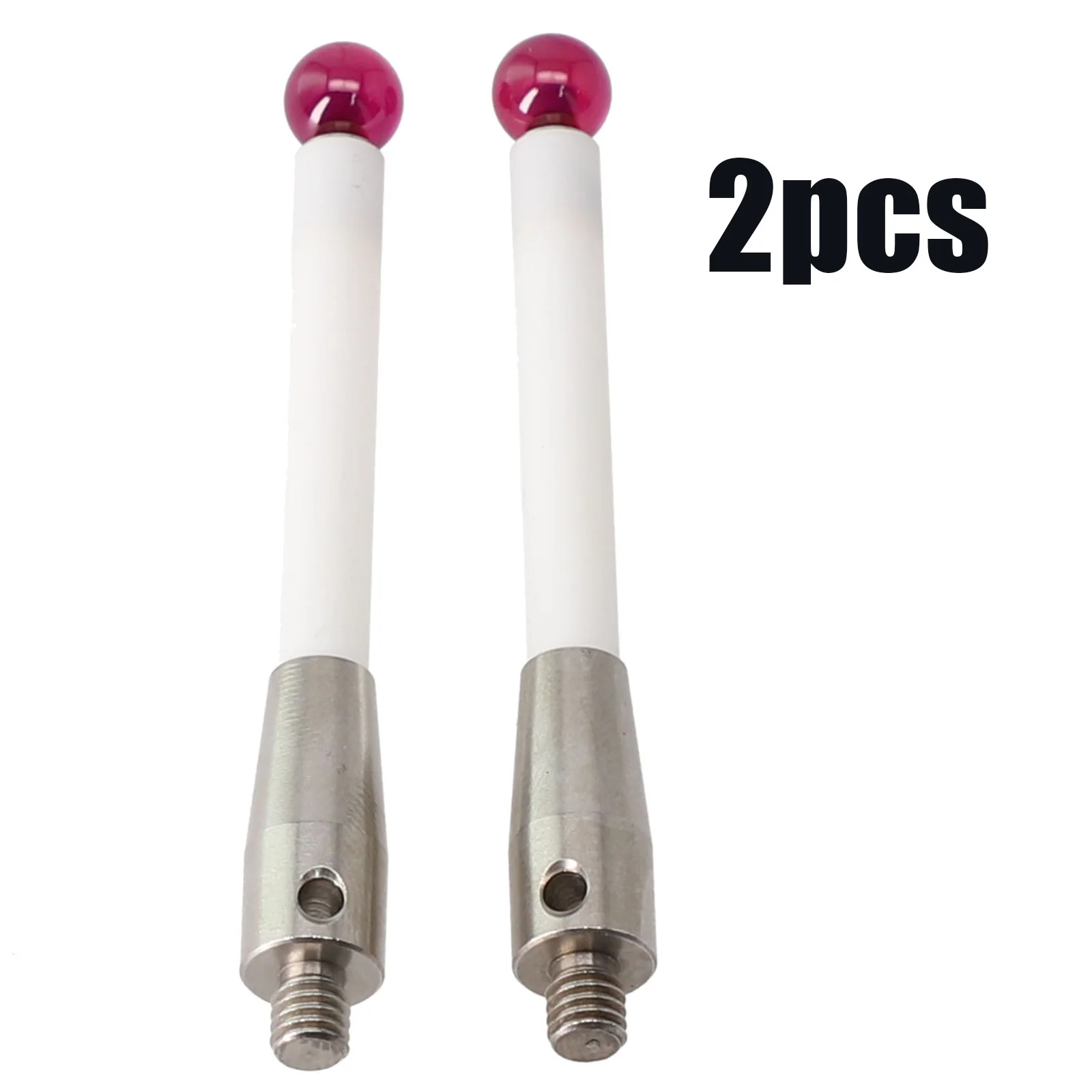 2Pcs 50mm CMM Touch Probe 6mm Ball Tip CMM Probe Tip Ceramic Rod Shaft Probe Testing Tools For Renishaw A-5000-3709
2Pcs 50mm CMM Touch Probe 6mm Ball Tip CMM Probe Tip Ceramic Rod Shaft Probe Testing Tools For Renishaw A-5000-3709