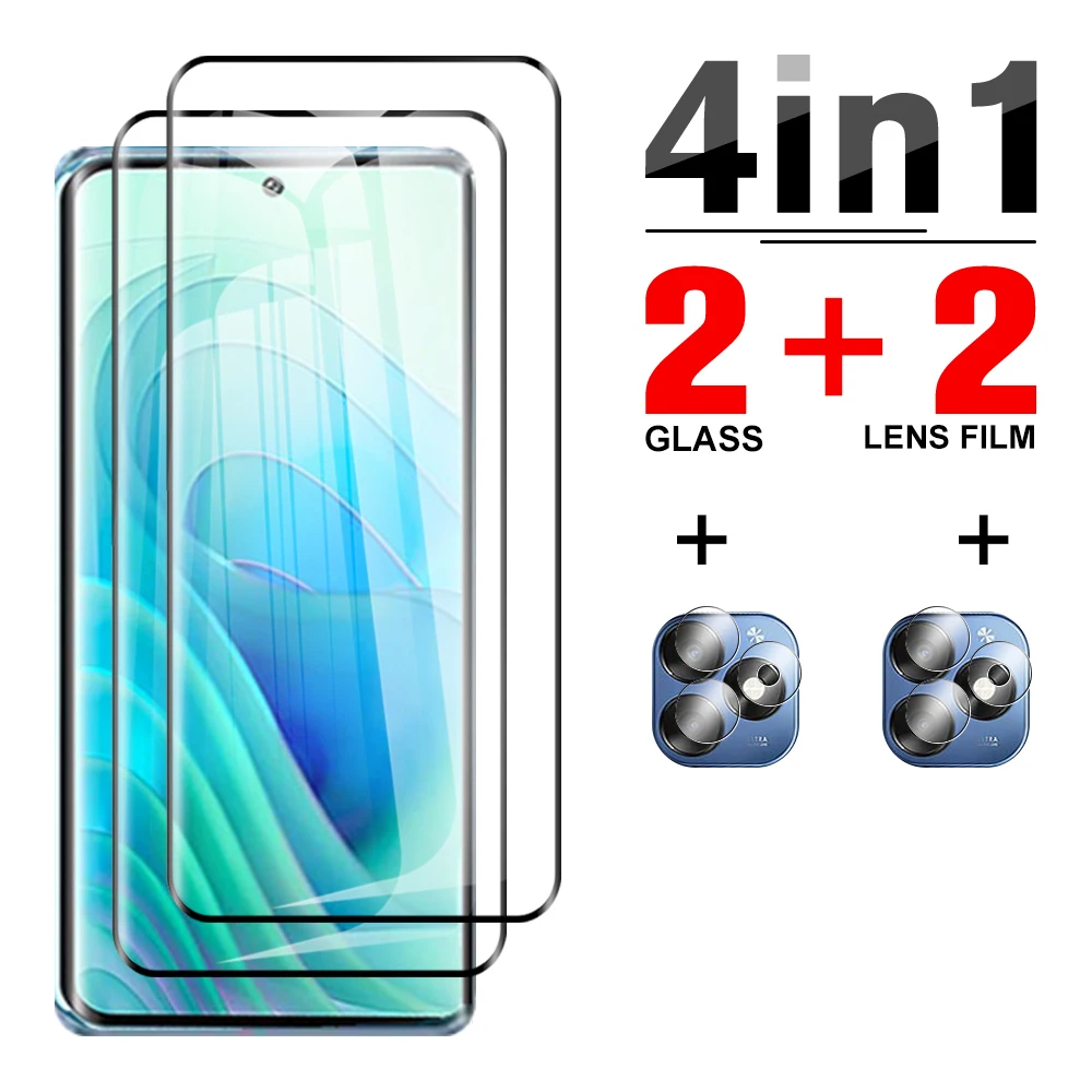 

4in1 20D 3D Curved screen protector For itel S23 plus 2023 Tempered Glass itels 23 Camera Lens Protective Glass 6.78 inches