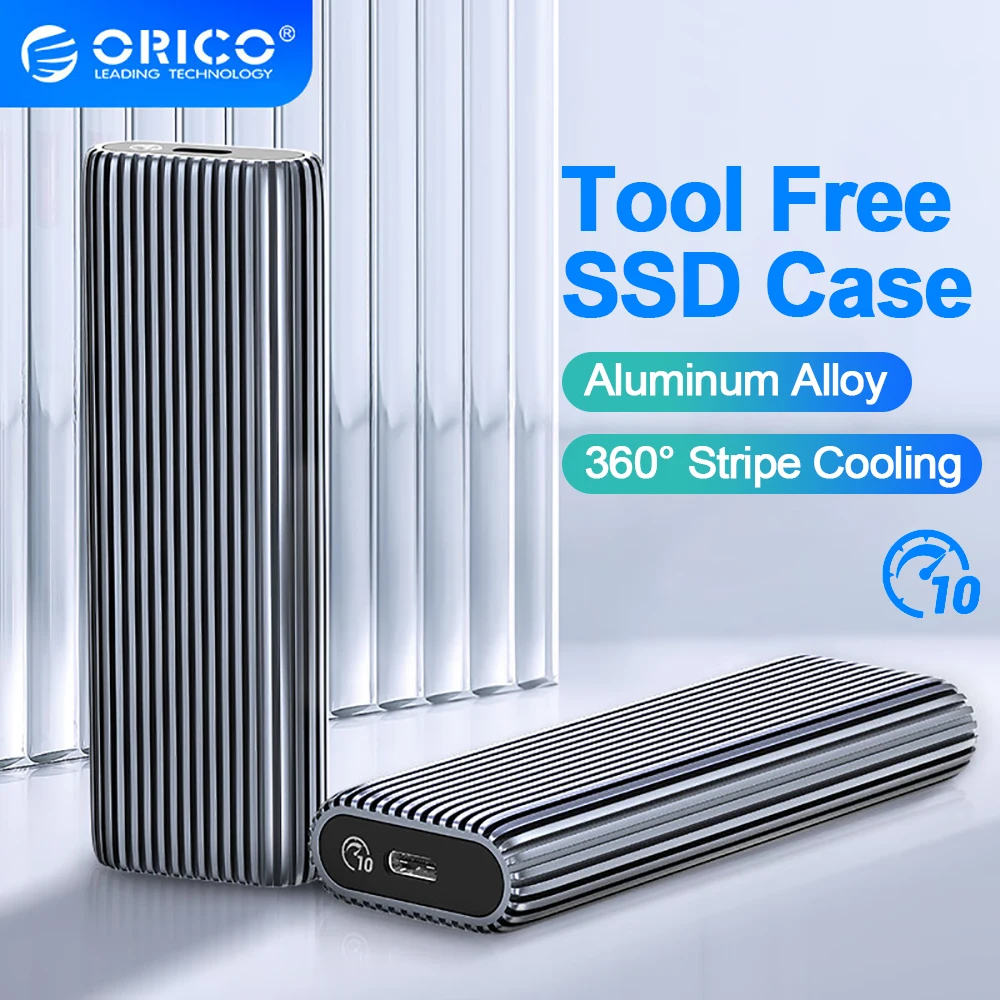 ORICO Tool Free Aluminum M2 NVMe SSD Enclosure 10Gbps PCIe Type C M.2 SSD Case M2 SSD Case M.2 NVMe SATA SSD Enclosure M and B&M
ORICO Tool Free Aluminum M2 NVMe SSD Enclosure 10Gbps PCIe Type C M.2 SSD Case M2 SSD Case M.2 NVMe SATA SSD Enclosure M and B&M