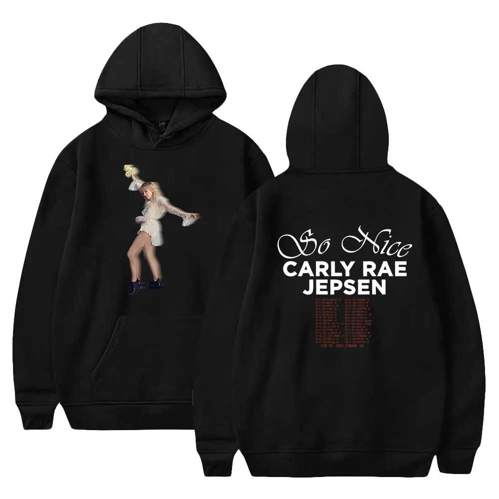 

Carly Rae Jepsen Hoodies 2023 So Nice Tour Dancing Merch Print Unisex Fashion Funny Casual Sweatshirts