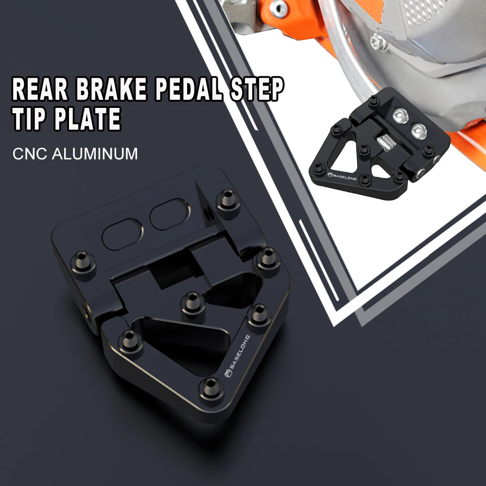 Motocycle Aluminum Enlarge Folding Rear Brake Pedal Step Tip Plate For SX-F 250 350 450 500 2017-2023 2022 2021 2020 2019 2018
Motocycle Aluminum Enlarge Folding Rear Brake Pedal Step Tip Plate For SX-F 250 350 450 500 2017-2023 2022 2021 2020 2019 2018