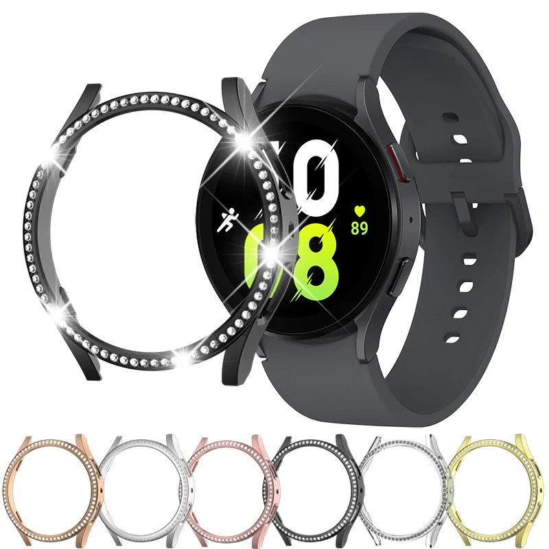 Fashion Diamond Diamond Case For Samsung Galaxy Watch 6 44mm 40mm PC Cover All-Around Bumper Protector Galaxy Watch6 Accessories
Fashion Diamond Diamond Case For Samsung Galaxy Watch 6 44mm 40mm PC Cover All-Around Bumper Protector Galaxy Watch6 Accessories