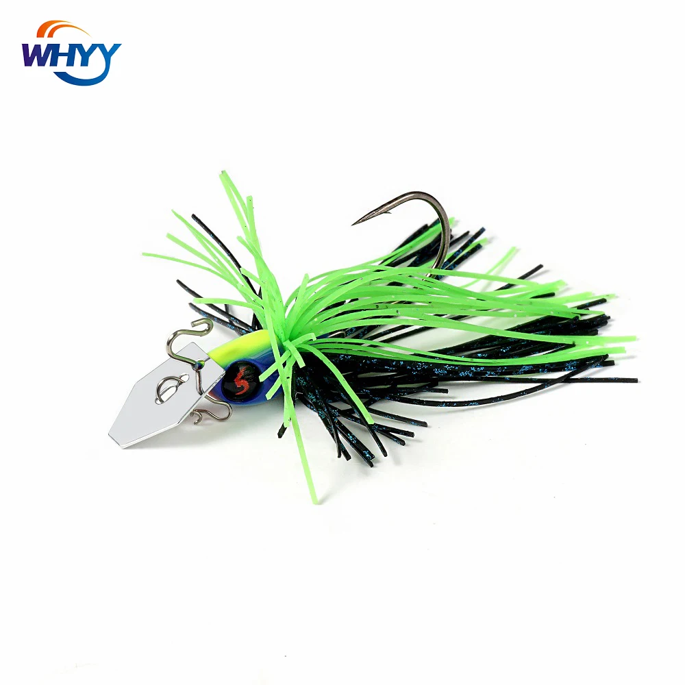 

WHYY 8.6g Chatter bait spinner bait weedless fishing lure Buzzbait wobbler chatterbait for bass pike walleye fish