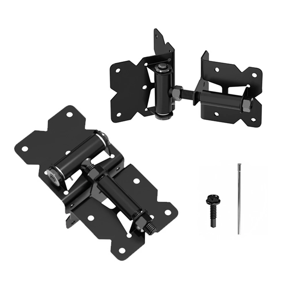2pcs/set Self-closing Gate Hinge w/screw Stainless Steel Lock Hinges 90 Degree Bracket Positive Connection for Wood Metal Fence
2pcs/set Self-closing Gate Hinge w/screw Stainless Steel Lock Hinges 90 Degree Bracket Positive Connection for Wood Metal Fence